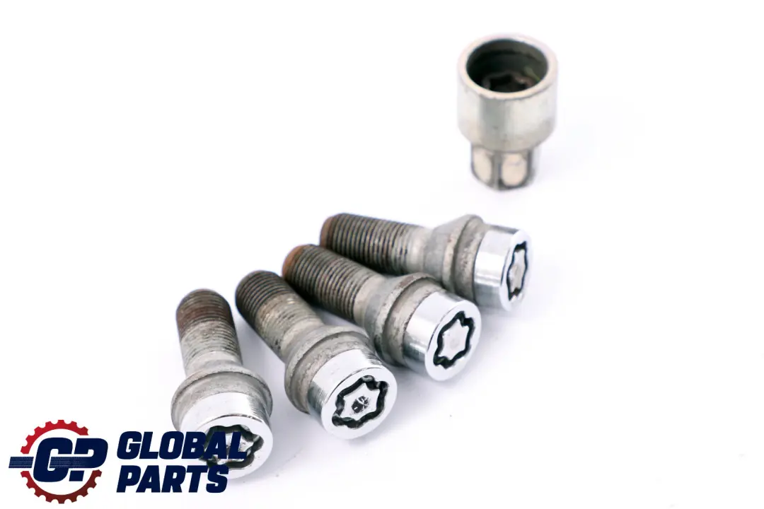Satz Radschraubensicherung für Mini Cooper One R55 R56 F56 R60 R61 F60 mit Teilenummer 2453960 Mini Cooper One R55 R56 F56 R60 R61 F60 Satz Radschraubensicherung - SKU 2453960-1 - Teilenummer 2453960
