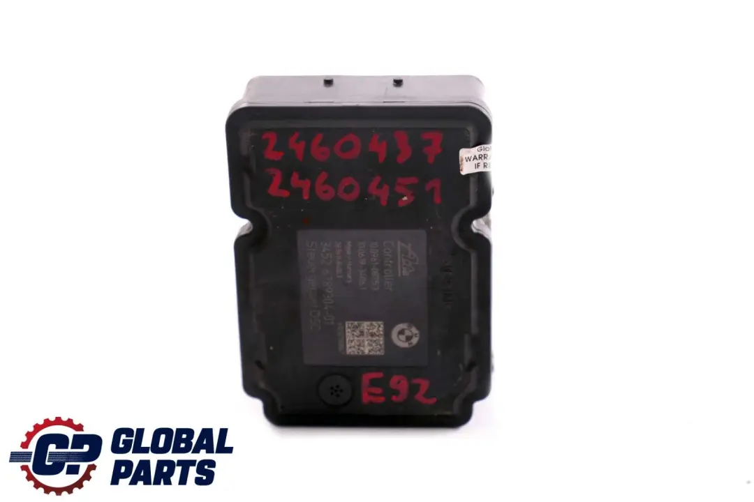 BMW E92 Ensemble Hydro Dsc 6789303 6789304 - SKU 2460437 - Numéro de pièce 2460437