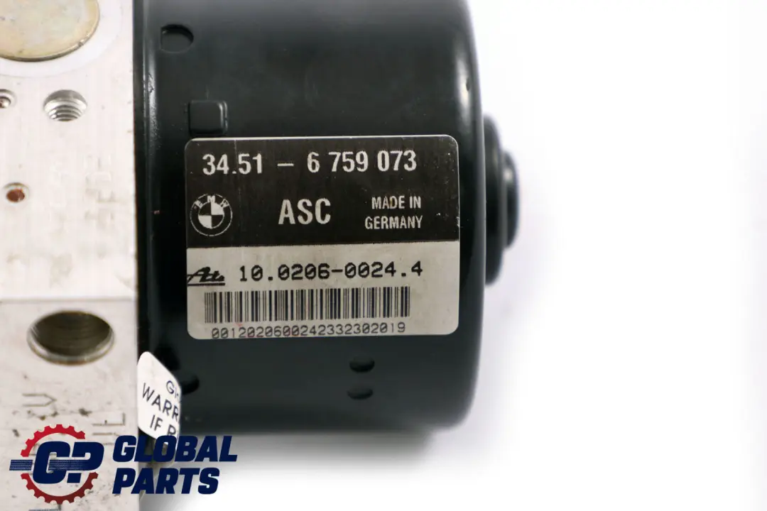 ASC Hydroaggregat ASC Bremsen 6759075 6759073 für BMW 3 er E46 mit Teilenummer 2460441 BMW 3 er E46 ASC Hydroaggregat ASC Bremsen 6759075 6759073 - SKU 2460441 - Teilenummer 2460441