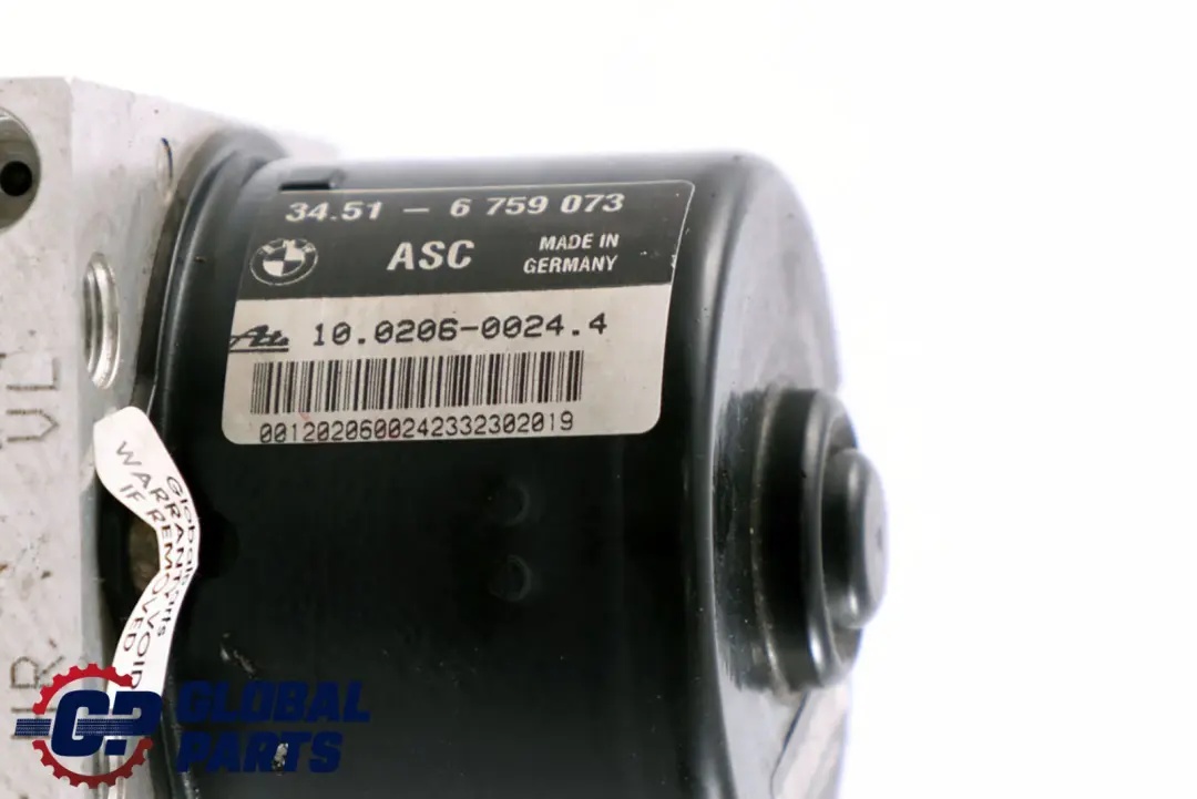 BMW 3 Series E46 ASC Hydro Braking Unit Pump Module 6759075 6759073 - SKU 2460441 - Part number 2460441