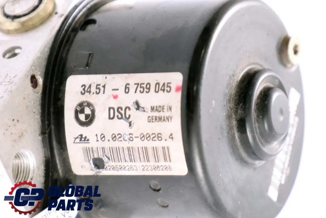 DSC Pumpe Hydroaggregat Steuergerät 6759047 6759045 für BMW 3 er E46 mit Teilenummer 2460467 BMW 3 er E46 DSC Pumpe Hydroaggregat Steuergerät 6759047 6759045 - SKU 2460467 - Teilenummer 2460467