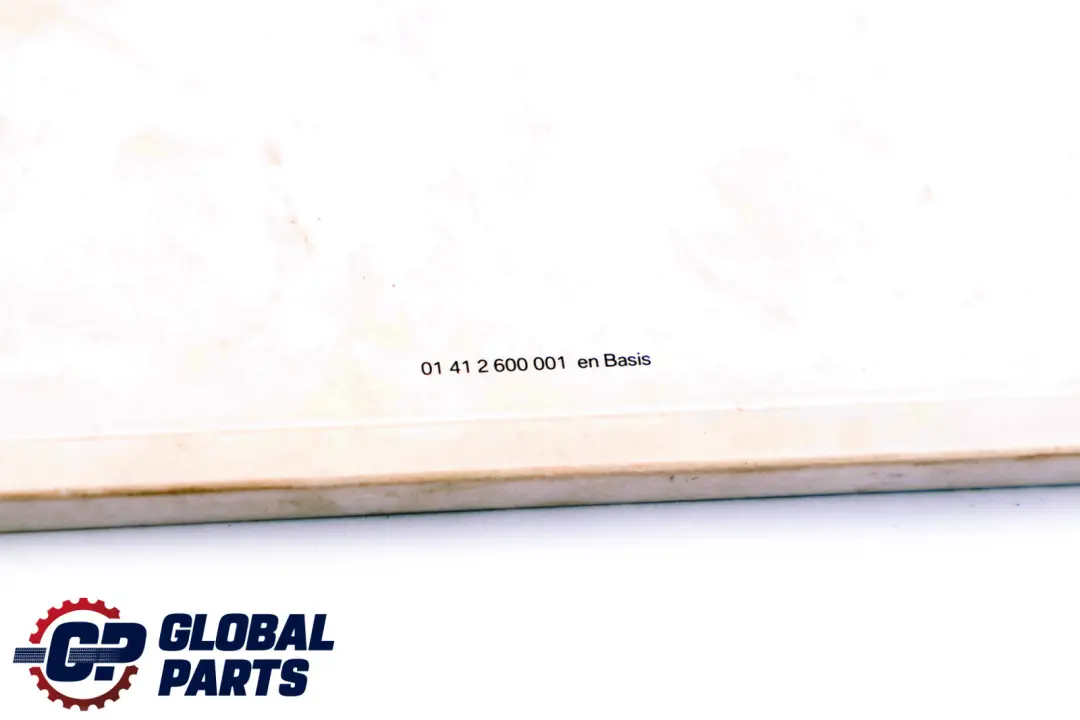 BMW 3 Series E90 Service Booklet Owner's Handbook Pouch Case Wallet - SKU 2600001-2 - Part number 2600001