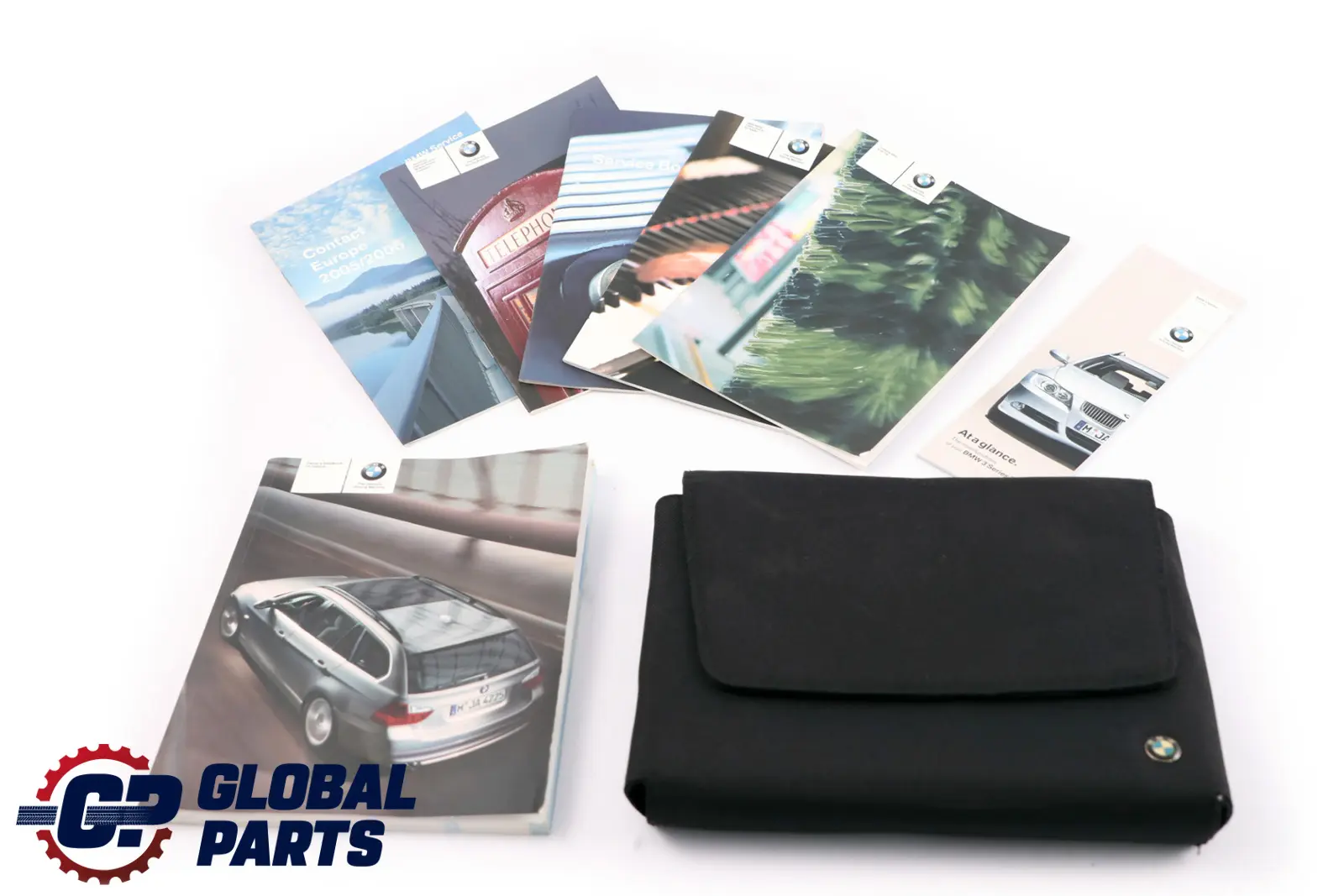 BMW 3 Series E91 Touring Service Booklet Owner's Handbook Pouch Case Wallet
