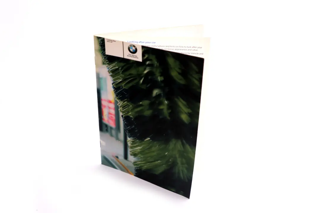BMW 1 3 5 Series E60 E81 E87 E90 Book Looking After Your Car Care Tips English - SKU 2600129 - Part number 2600129