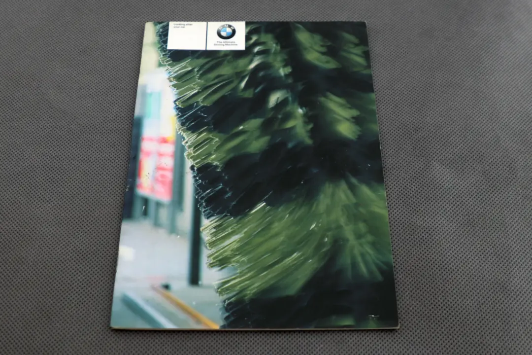 BMW 1 3 5 Series E60 E81 E87 E90 Book Looking After Your Car Care Tips English - SKU 2600129 - Part number 2600129