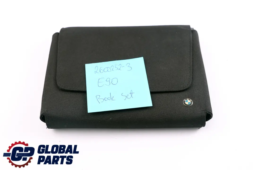 BMW 3 Series 3 E90 E91 Owner's Handbook Book Radio Instructions Case Wallet - SKU 2600252-3 - Part number 2600252