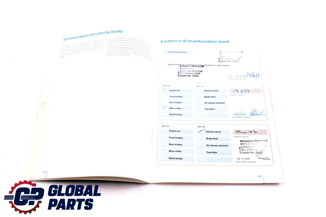 BMW 3 Series 3 E90 E91 Owner's Handbook Book Radio Instructions Case Wallet - SKU 2600252-3 - Part number 2600252