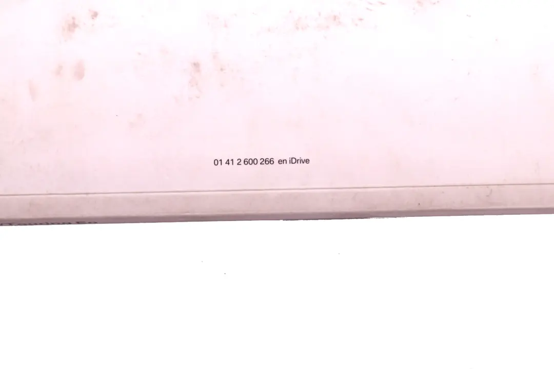 BMW 3 Series E90 E91 Service Booklet Owner's Handbook Pouch Case Wallet - SKU 2600266 - Part number 2600266