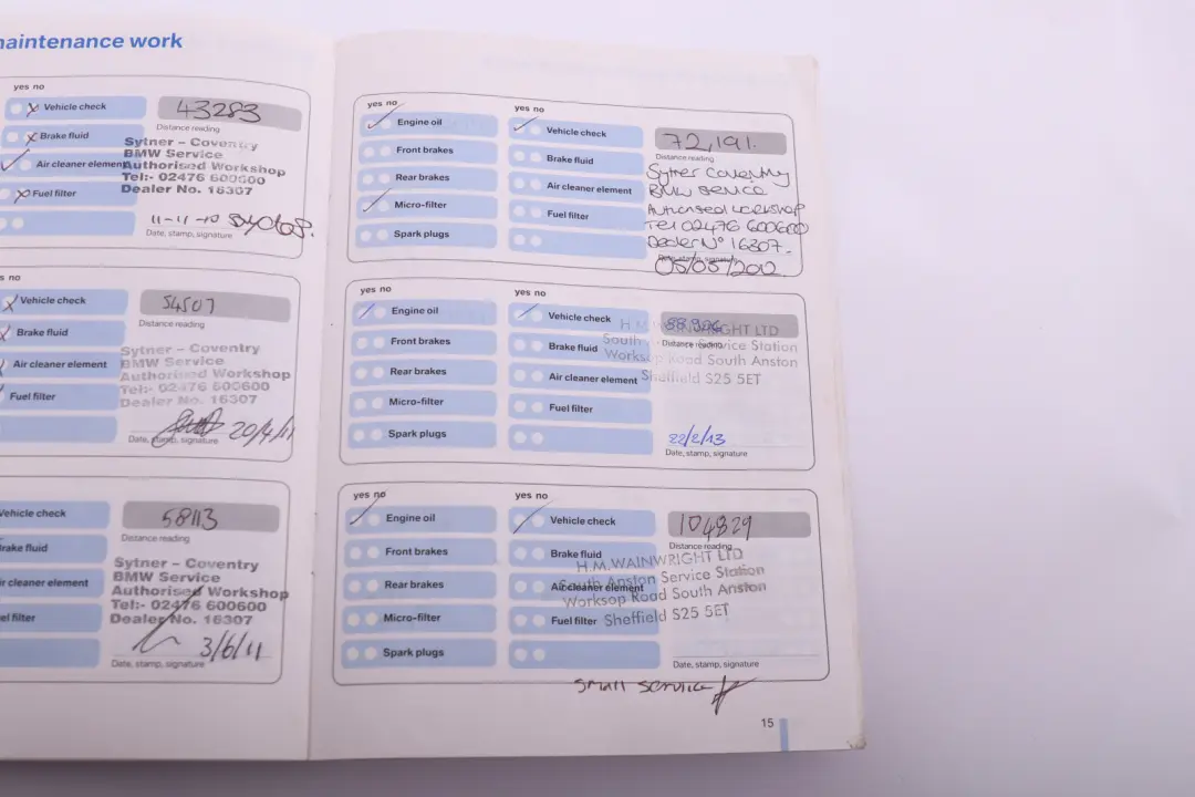 Service Booklet Owner's Handbook Pouch Case Wallet to BMW 3 Series E90 E91 with Part number 2600266 BMW 3 Series E90 E91 Service Booklet Owner's Handbook Pouch Case Wallet - SKU 2600266 - Part number 2600266