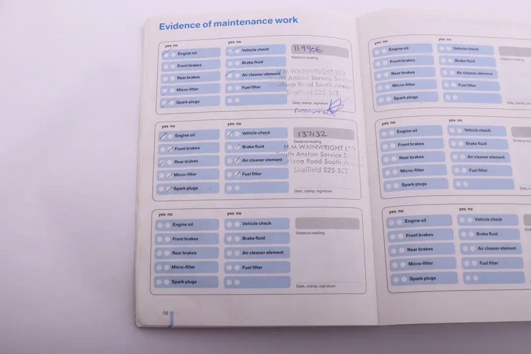 Service Booklet Owner's Handbook Pouch Case Wallet to BMW 3 Series E90 E91 with Part number 2600266 BMW 3 Series E90 E91 Service Booklet Owner's Handbook Pouch Case Wallet - SKU 2600266 - Part number 2600266