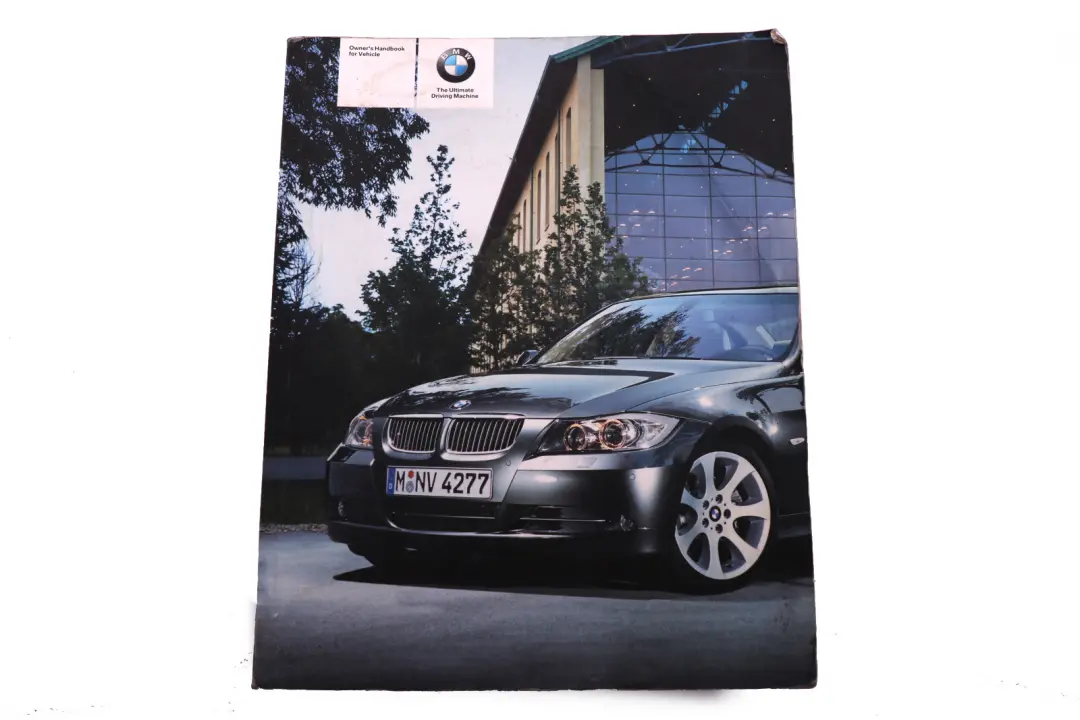 BMW 3 Series E90 E91 Service Booklet Owner's Handbook Pouch Case Wallet - SKU 2600266 - Part number 2600266