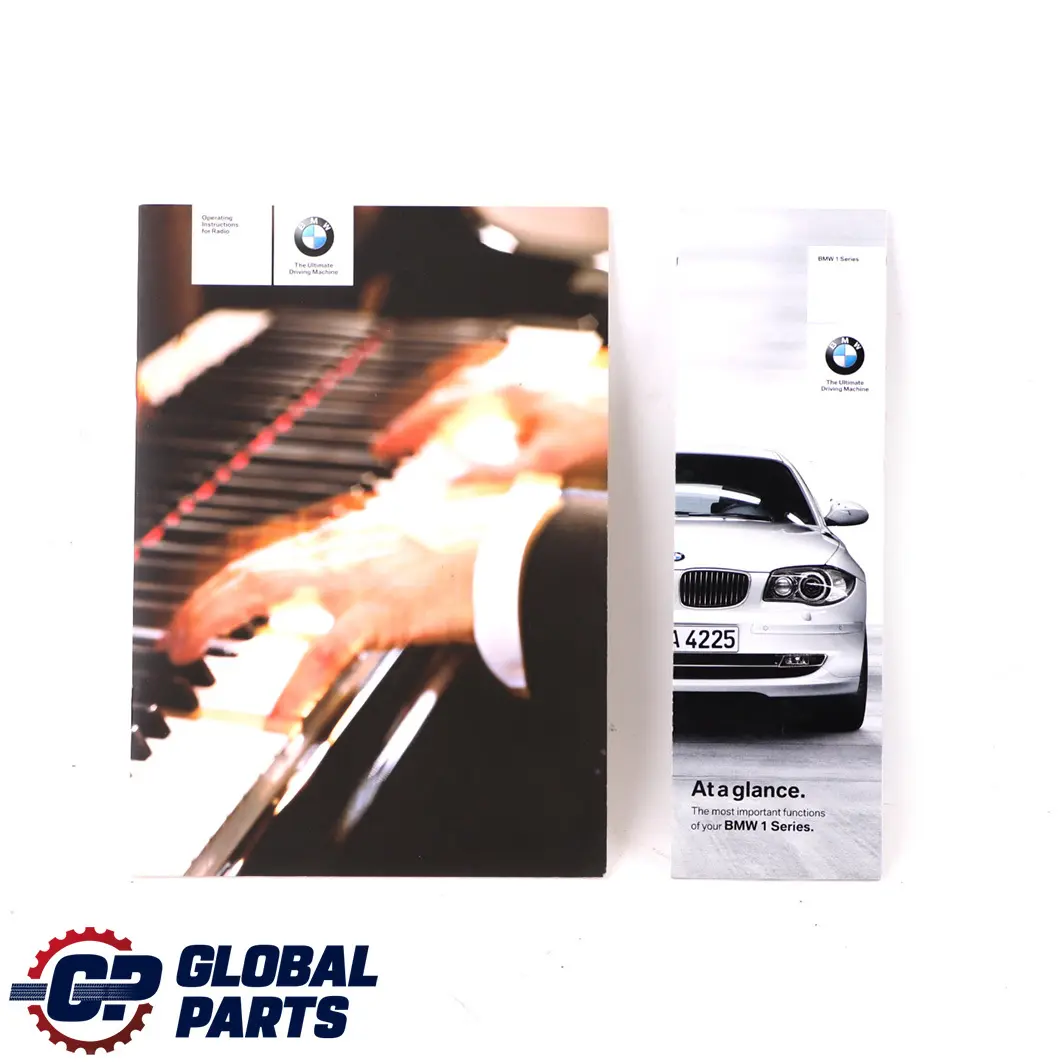 BMW 1 E81 E87 LCI Booklet Owner's Handbook Book Case Wallet Pouch Slipcase - SKU 2600812-2 - Part number 2600812