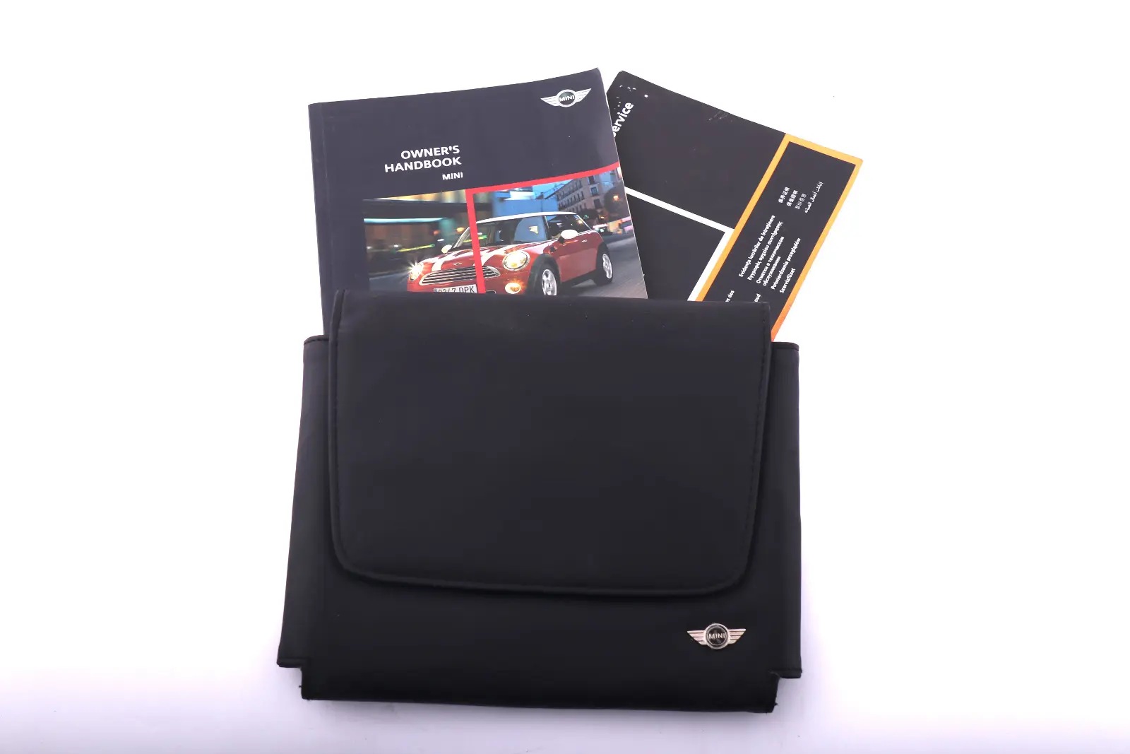 BMW Mini Cooper R56 1 Service Booklet Owner's Handbook Pouch Case Wallet Set