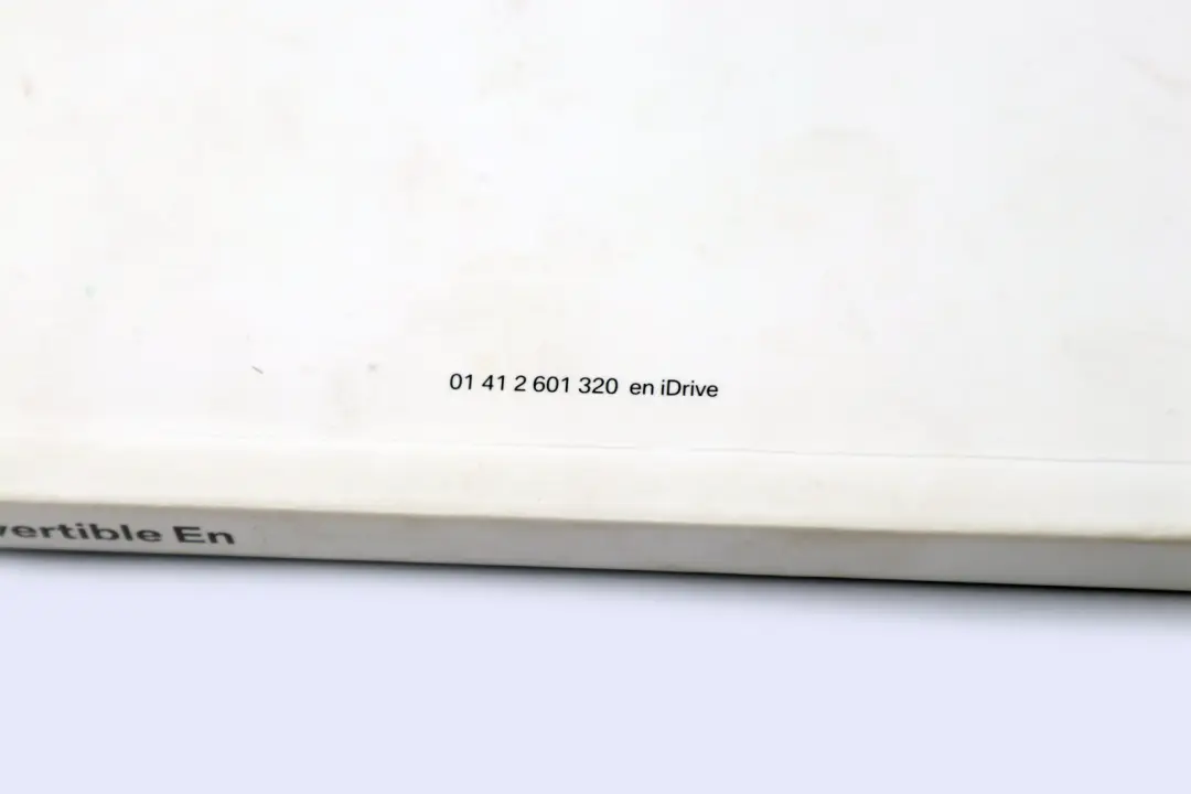 BMW 3 Series E92 E93 M3 Service Booklet Owner's Handbook Pouch Case Wallet - SKU 2601320 - Part number 2601320