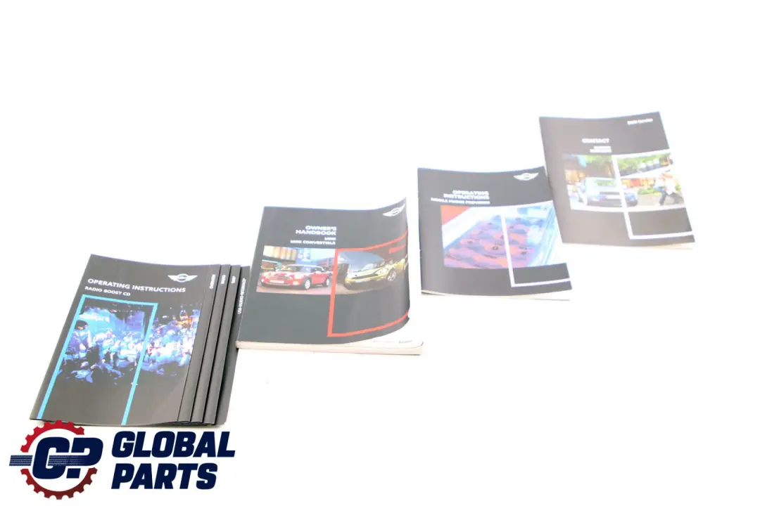 BMW Mini Cooper R57 Owner's Handbook Radio Instructions Pouch Case Set Wallet - SKU 2601556-1 - Part number 2601556