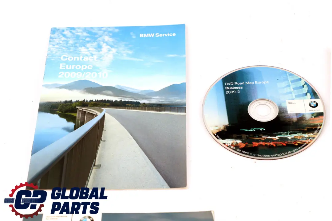 BMW 5 Series 1 E60 E61 LCI Owner's Handbook Case Pouch Wallet Book Set - SKU 2602158-1 - Part number 2602158