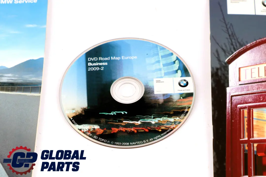 BMW 5 Series 1 E60 E61 LCI Owner's Handbook Case Pouch Wallet Book Set - SKU 2602158-1 - Part number 2602158