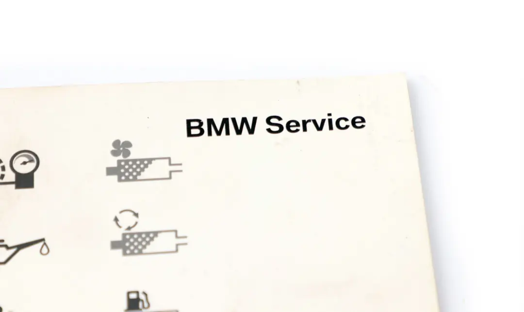 BMW 1 3 5 X3 Series E60 E61 E81 E83 E87 E90 E91 LCI Service Booklet - SKU 2602175-1 - Part number 2602175