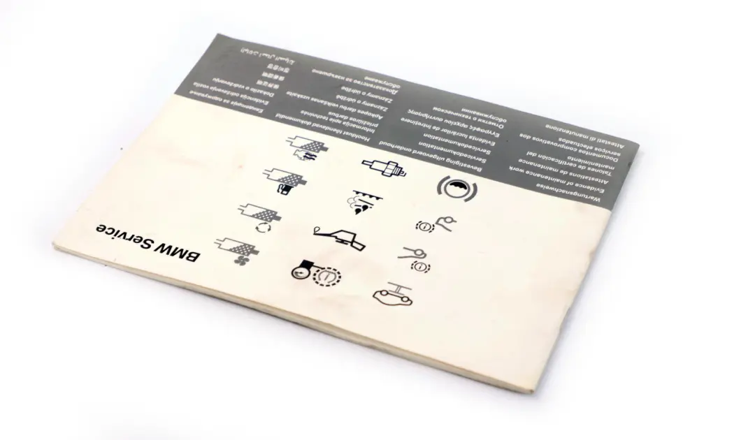 BMW 1 3 5 X3 Series E60 E61 E81 E83 E87 E90 E91 LCI Service Booklet - SKU 2602175-1 - Part number 2602175