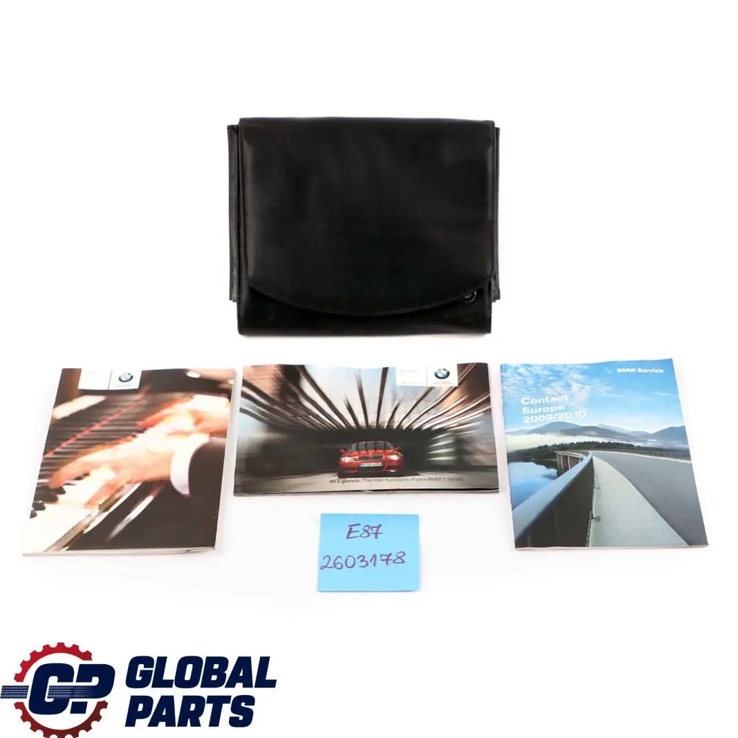 BMW 1 E81 E87 LCI Player Instructions Service Contact Wallet Case - SKU 2603178 - Part number 2603178