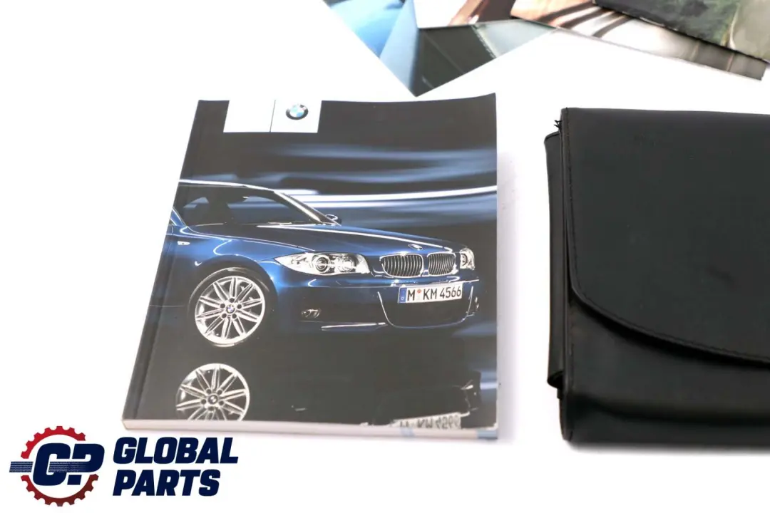 BMW 1 Series E82 E88 Owner's Handbook Service Book Set Case Pouch - SKU 2605404 - Part number 2605404