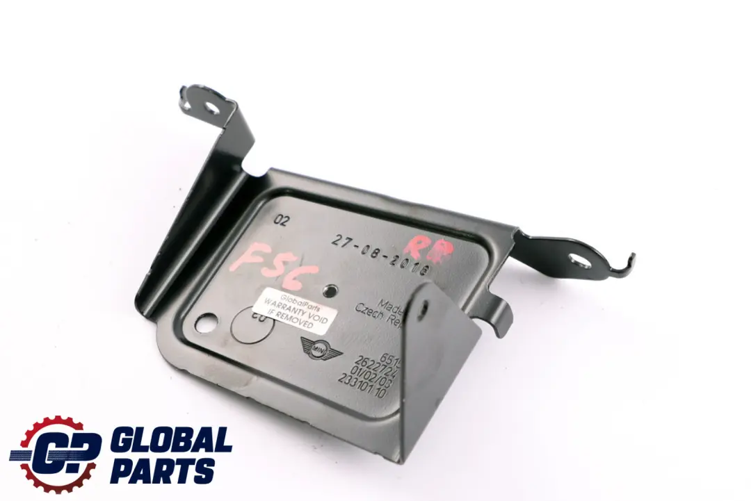 Holder ATM Bracket Unit Rear Right O/S 6515 to BMW Mini Cooper F56 with Part number 2622724 BMW Mini Cooper F56 Holder ATM Bracket Unit Rear Right O/S 6515 - SKU 2622724 - Part number 2622724