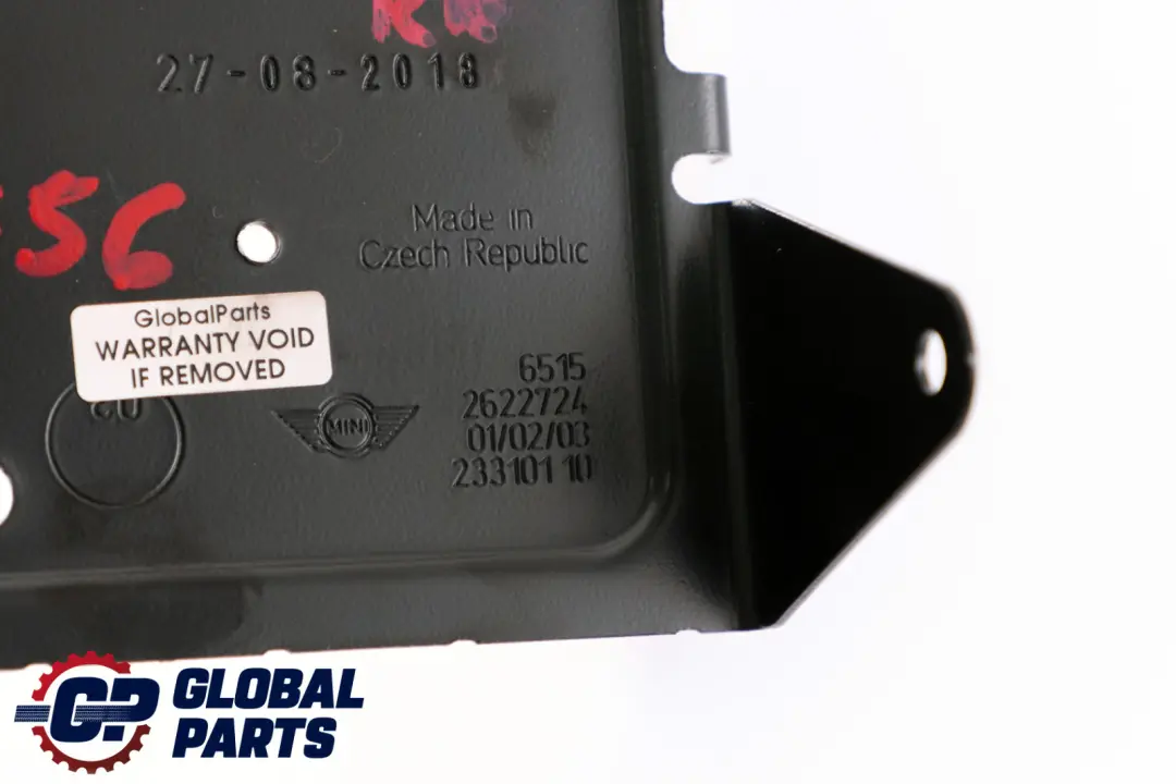 Holder ATM Bracket Unit Rear Right O/S 6515 to BMW Mini Cooper F56 with Part number 2622724 BMW Mini Cooper F56 Holder ATM Bracket Unit Rear Right O/S 6515 - SKU 2622724 - Part number 2622724