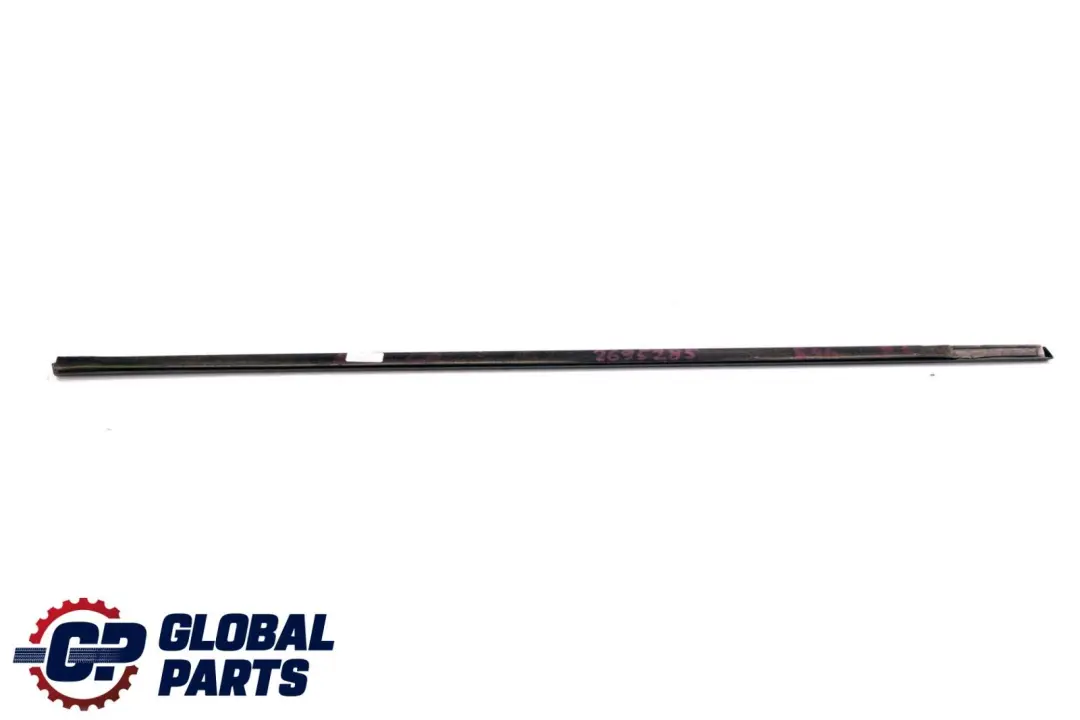 Front Left N/S Door Outer Weatherstrip High Gloss to BMW 3 Series E46 Saloon with Part number 2695285 BMW 3 Series E46 Saloon Front Left N/S Door Outer Weatherstrip High Gloss - SKU 2695285 - Part number 2695285