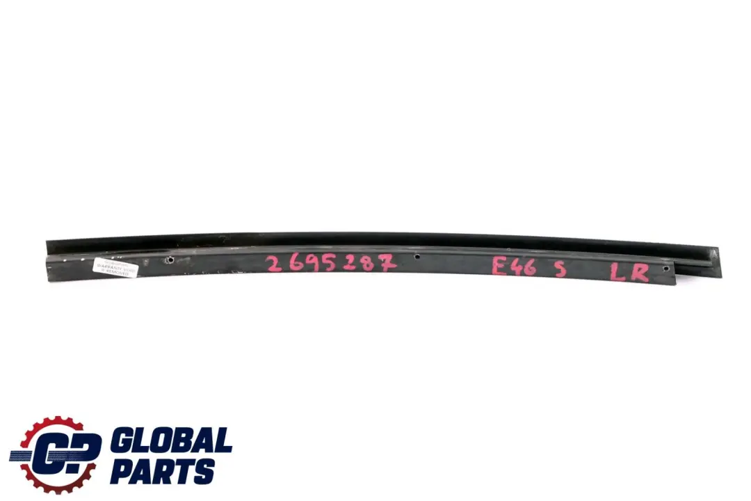 Blende Fensterführungssteg Links Glanzschwarz für BMW 3 er E46 Limousine mit Teilenummer 2695287 BMW 3 er E46 Limousine Blende Fensterführungssteg Links Glanzschwarz - SKU 2695287 - Teilenummer 2695287