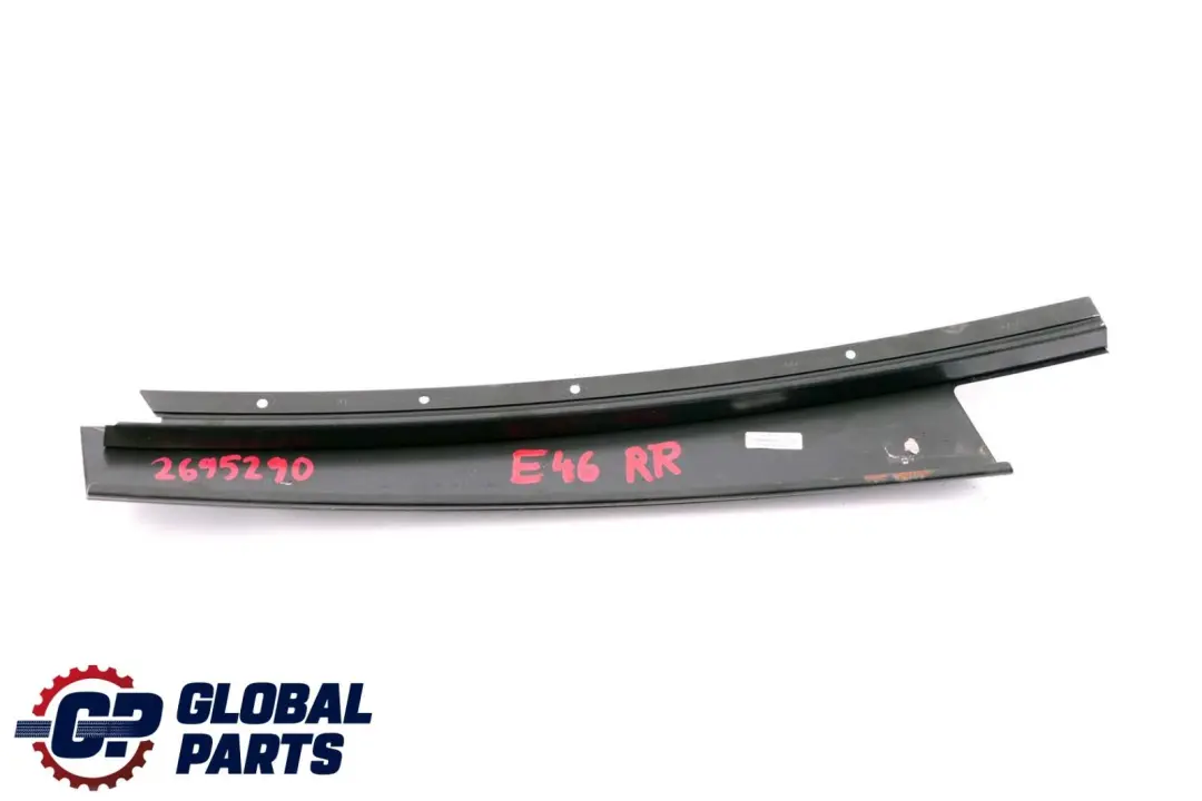 BMW E46 Berlina Ventana Marco Cubierta Puerta Trasera Derecha Alto Brillo - SKU 2695290 - Número de pieza 2695290