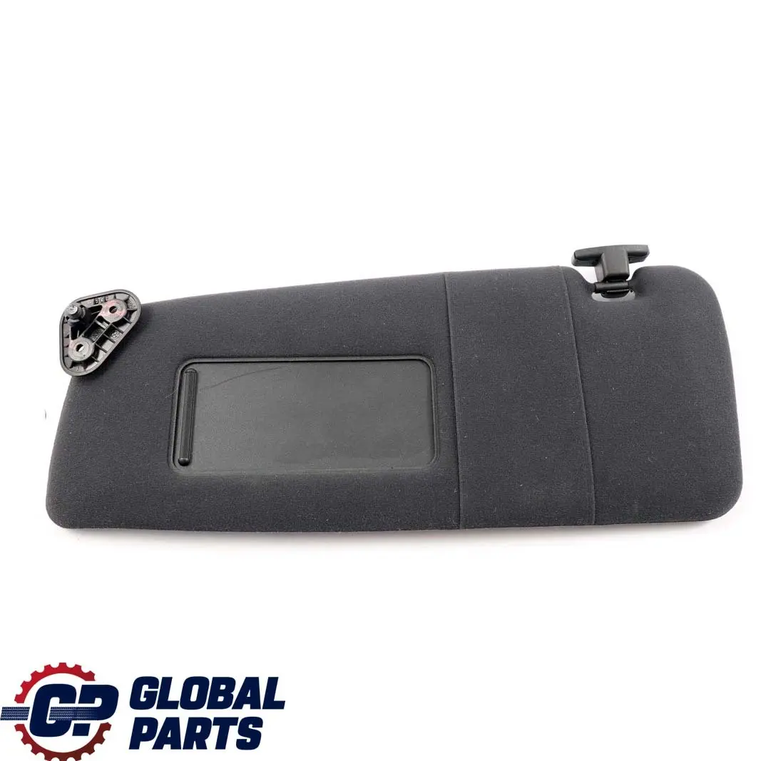Sun Visor With Mirror Left N/S Black Cloth to BMW 3 Series E46 1 with Part number 2699047 BMW 3 Series E46 1 Sun Visor With Mirror Left N/S Black Cloth - SKU 2699047-1 - Part number 2699047