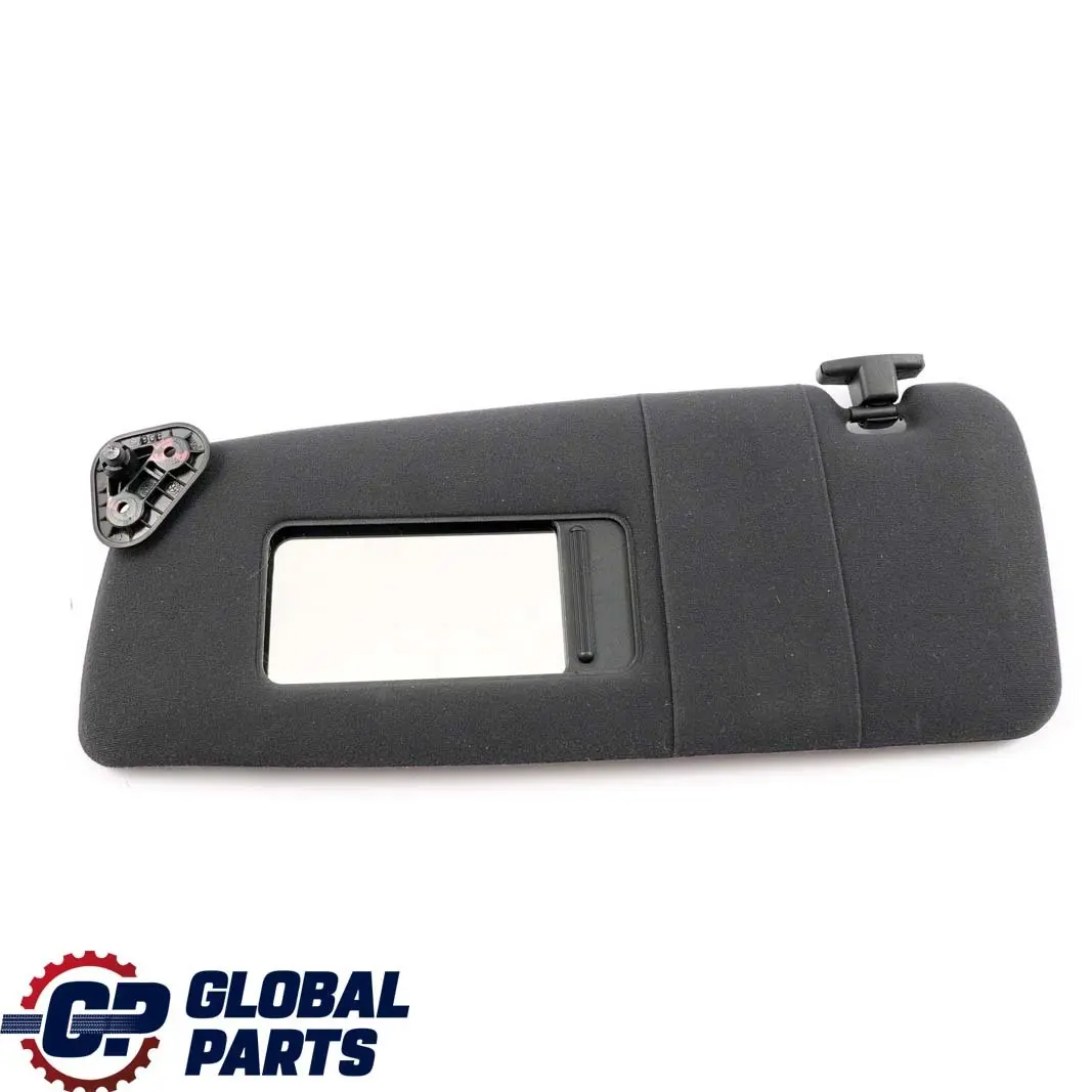 Sun Visor With Mirror Left N/S Black Cloth to BMW 3 Series E46 1 with Part number 2699047 BMW 3 Series E46 1 Sun Visor With Mirror Left N/S Black Cloth - SKU 2699047-1 - Part number 2699047