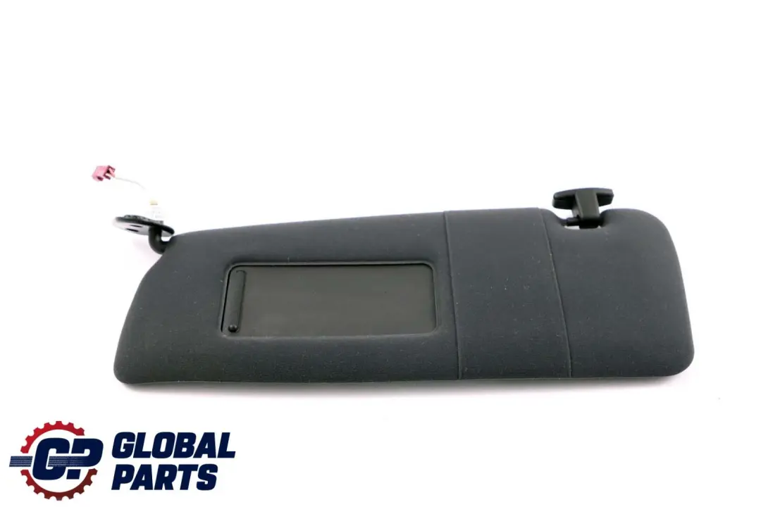 BMW E46 Visiera Parasole Con Specchio Illuminato Sinistra Panno Nero - SKU 2699047 - Numero di parte 2699047