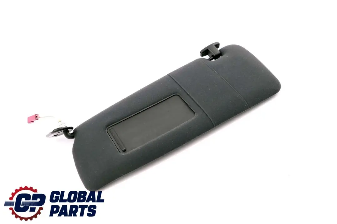 BMW E46 Visiera Parasole Con Specchio Illuminato Sinistra Panno Nero - SKU 2699047 - Numero di parte 2699047