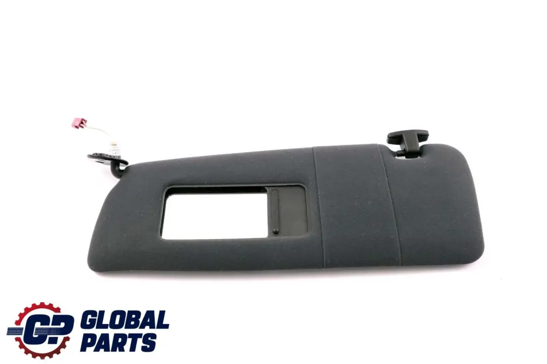 BMW E46 Visiera Parasole Con Specchio Illuminato Sinistra Panno Nero - SKU 2699047 - Numero di parte 2699047