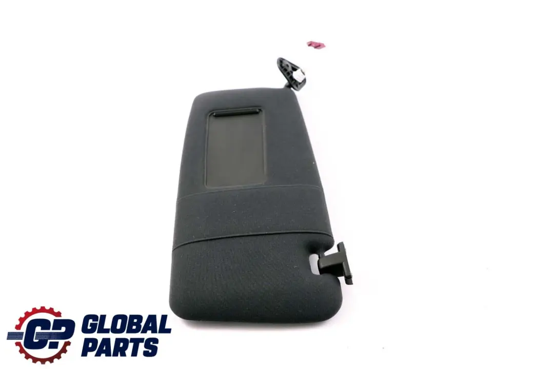 Sun Visor With Mirror Illuminated Left N/S Black Cloth to BMW E46 with Part number 2699047 BMW E46 Sun Visor With Mirror Illuminated Left N/S Black Cloth - SKU 2699047 - Part number 2699047
