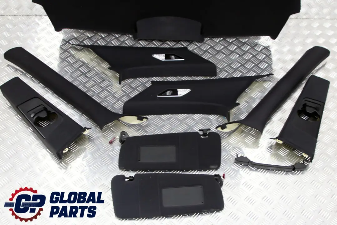 BMW 3 Series E46 Coupe Complete Headlining Roof Lining Black + Pillars Handles - SKU 2699065 - Part number 2699065