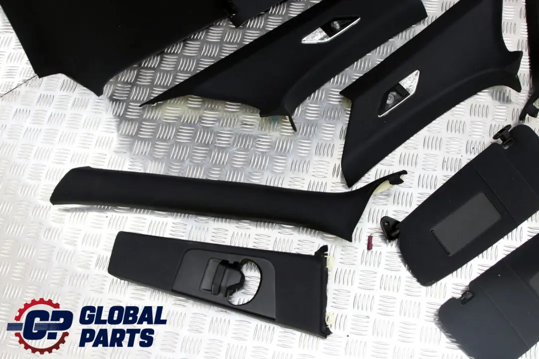BMW 3 Series E46 Coupe Complete Headlining Roof Lining Black + Pillars Handles - SKU 2699065 - Part number 2699065