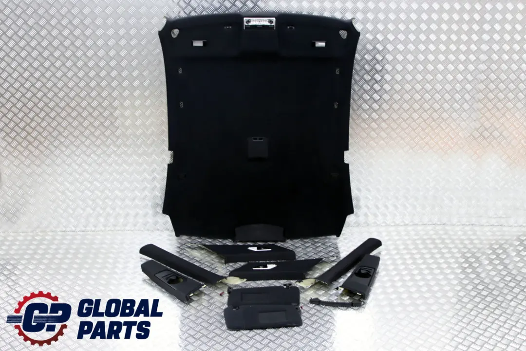 Complete Headlining Roof Lining Black + Pillars Handles to BMW 3 Series E46 Coupe with Part number 2699065 BMW 3 Series E46 Coupe Complete Headlining Roof Lining Black + Pillars Handles - SKU 2699065 - Part number 2699065