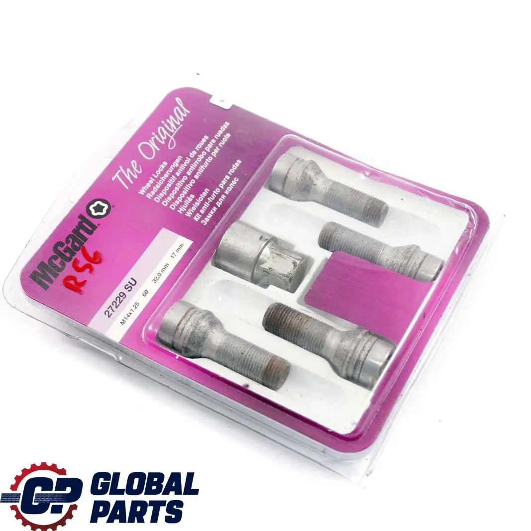Satz Radschraubensicherung McGard M14x1.25 27229 SU für Mini Cooper F56 mit Teilenummer 27229SU Mini Cooper F56 Satz Radschraubensicherung McGard M14x1.25 27229 SU - SKU 27229SU - Teilenummer 27229SU