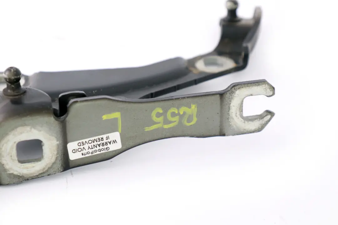 Scharnier Frontklappe links Black 2751203 für BMW Mini R55 R56 R57 mit Teilenummer 7211639 BMW Mini R55 R56 R57 Scharnier Frontklappe links Black 2751203 - SKU 2751203-BLK - Teilenummer 7211639