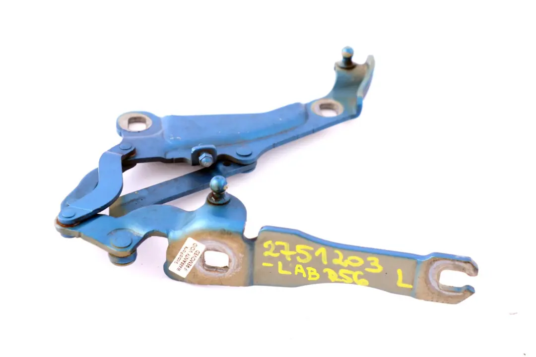 Mini Cooper R55 R56 Motor Izquierdo Capo Bisagra Azul Laser 2751203 - SKU 2751203-LAB - Número de pieza 7211639