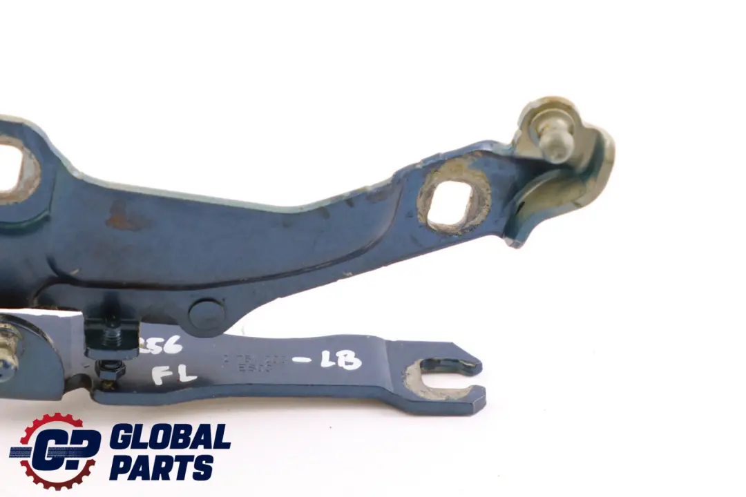 Front Left Hood Bonnet Hinge Lightning Blue N/S to BMW Mini Cooper R55 R56 with Part number 2751203 BMW Mini Cooper R55 R56 Front Left Hood Bonnet Hinge Lightning Blue N/S - SKU 2751203-LB - Part number 2751203