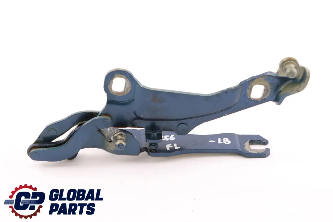 Front Left Hood Bonnet Hinge Lightning Blue N/S to BMW Mini Cooper R55 R56 with Part number 2751203 BMW Mini Cooper R55 R56 Front Left Hood Bonnet Hinge Lightning Blue N/S - SKU 2751203-LB - Part number 2751203