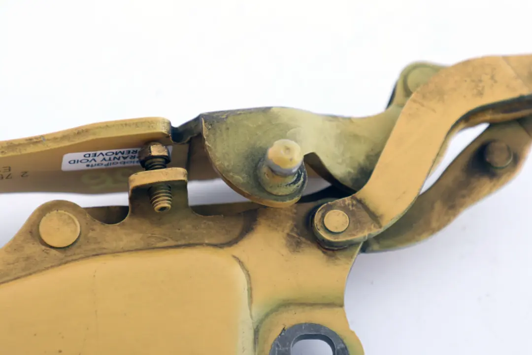 *BMW Mini Cooper R55 R56 Scharnier Frontklappe Links Mellow Yellow A58 für mit Teilenummer 2751203 *BMW Mini Cooper R55 R56 Scharnier Frontklappe Links Mellow Yellow A58 - SKU 2751203-MY - Teilenummer 2751203