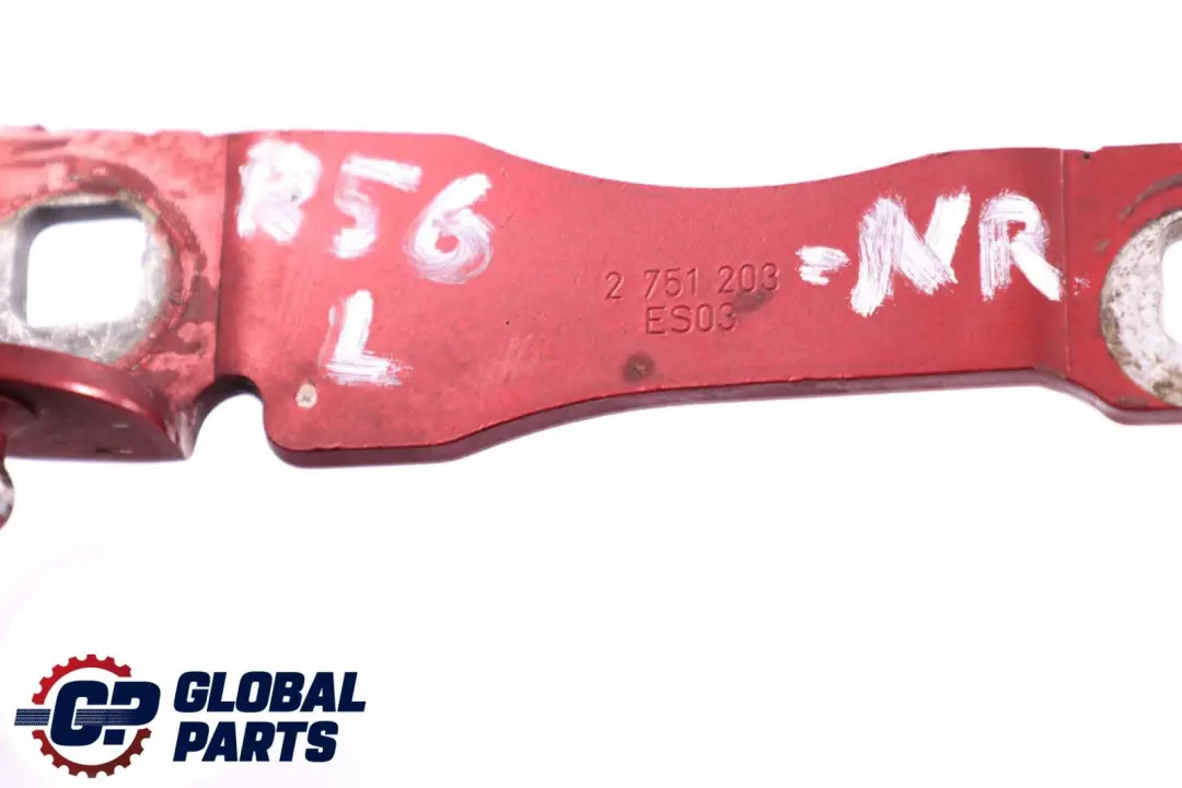 BMW Mini Cooper R55 R56 R57 Left N/S Hood Bonnet Hinge Nightfire Red - 857 - SKU 2751203-NR - Part number 7211639