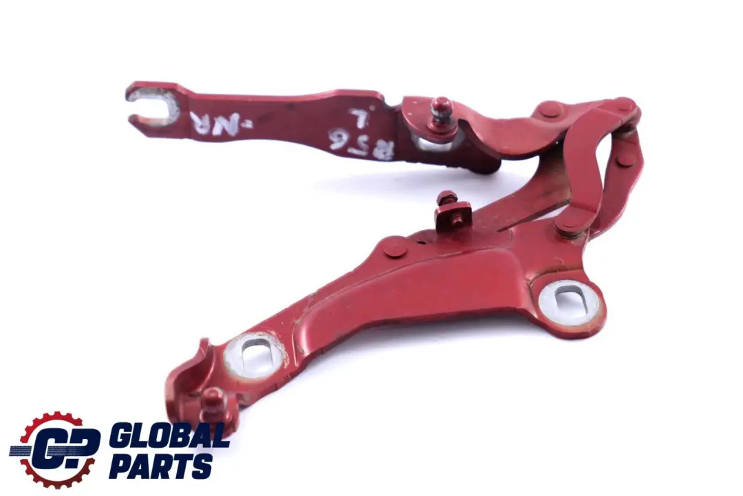 Scharnier Frontklappe Links Nightfire Red Rot 2751203 für BMW Mini Cooper R55 R56 mit Teilenummer 7211639 BMW Mini Cooper R55 R56 Scharnier Frontklappe Links Nightfire Red Rot 2751203 - SKU 2751203-NR - Teilenummer 7211639