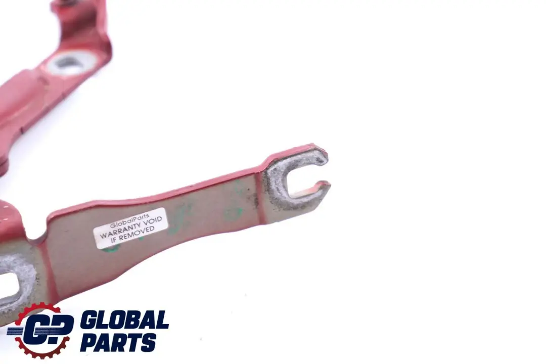 Left N/S Hood Bonnet Hinge Nightfire Red - 857 to BMW Mini Cooper R55 R56 R57 with Part number 7211639 BMW Mini Cooper R55 R56 R57 Left N/S Hood Bonnet Hinge Nightfire Red - 857 - SKU 2751203-NR - Part number 7211639