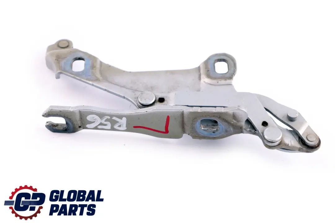 Left Hood Bonnet Hinge Pure Silver N/S to Mini Cooper R55 R56 R57 with Part number 2751203 Mini Cooper R55 R56 R57 Left Hood Bonnet Hinge Pure Silver N/S - SKU 2751203-PS - Part number 2751203