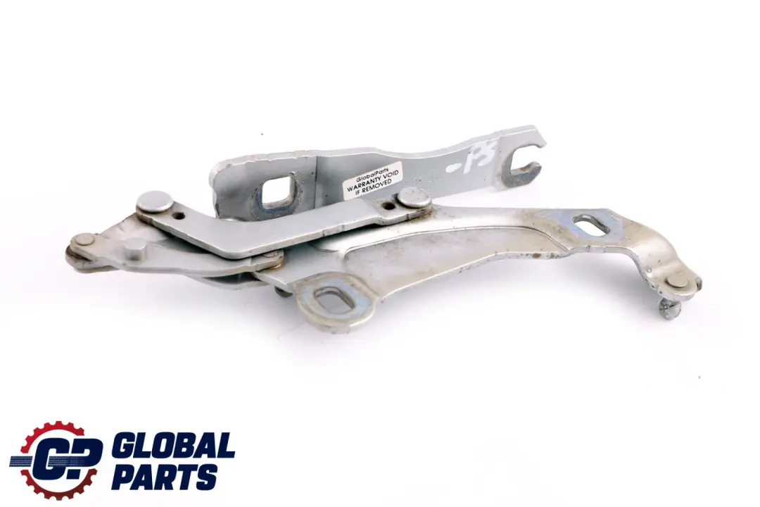 Mini Cooper R55 R56 R57 Bisagra izquierda del capo Plata pura - SKU 2751203-PS - Número de pieza 2751203
